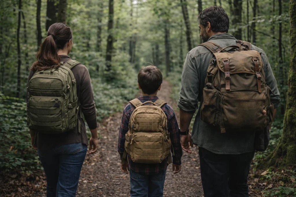 Piano familiare personalizzato del corso survival online BOSCO PRO: proteggere la famiglia in emergenza