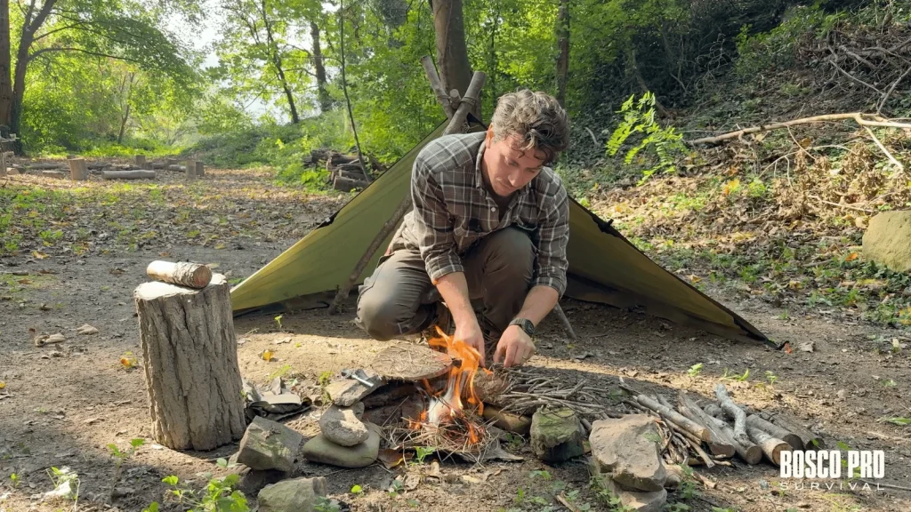 Copertina del modulo 05 del Corso Survival Online BOSCO PRO: fuoco